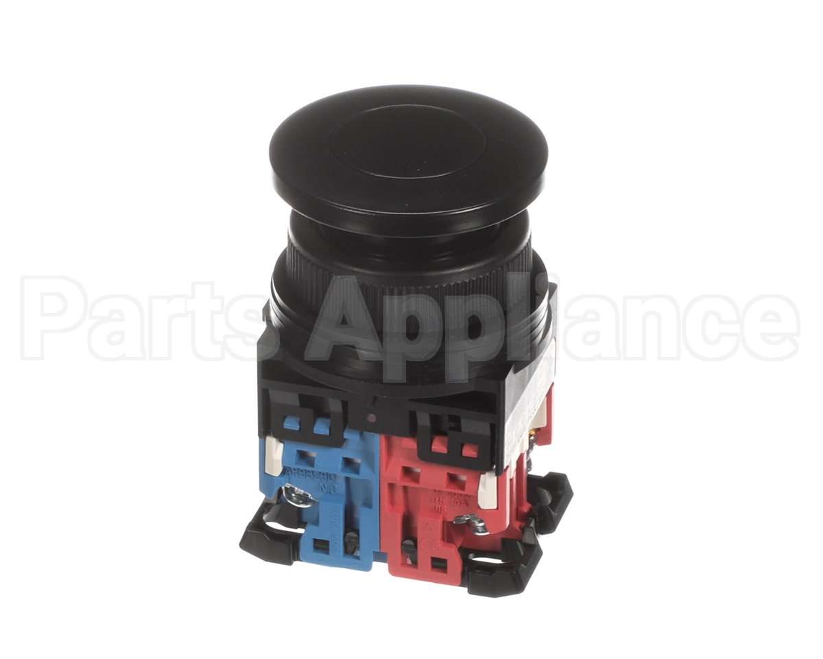 SW-37276 Alto Shaam Push Button,Black,Mushroom