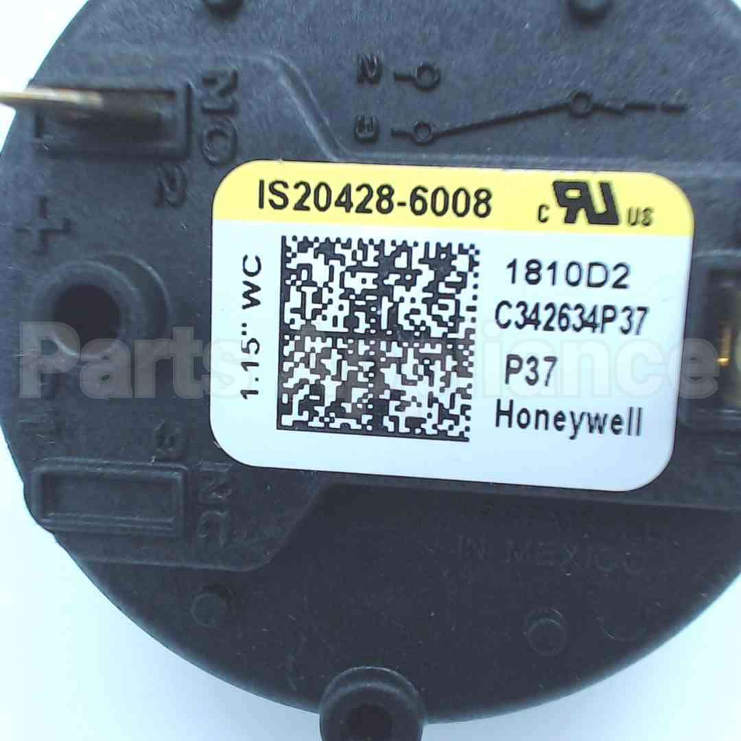 SWT3246 Trane 1.15"Wc Spst Pressure Switch