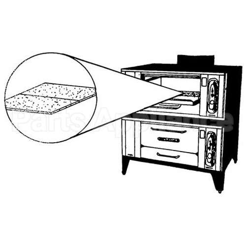T1107X Compatible Bakers Pride Oven Deck
