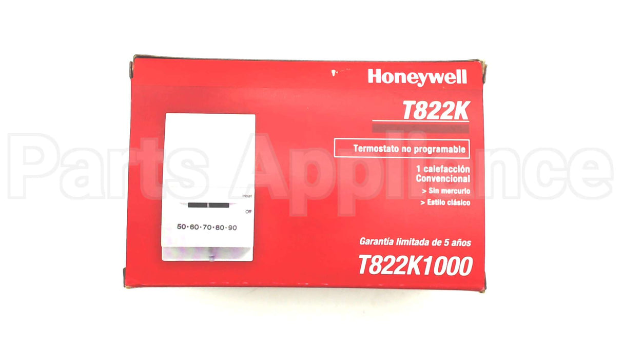 T822K1000 Resideo Vert Htg Stat 24V Heat/Off