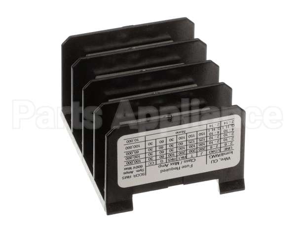 TB0125 Bki Terminal Block, 4 P, 2-14 Awg,