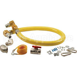 TSHG4E48SK Compatible TS Brass Kit, Gas Hose, 1" X 48", T&S