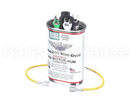 TURBOMINIOVAL Trane Capacitor; 2.5 - 15 Mfd 370/440V Oval