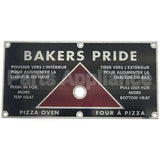 U1224A Compatible Bakers Pride Plate