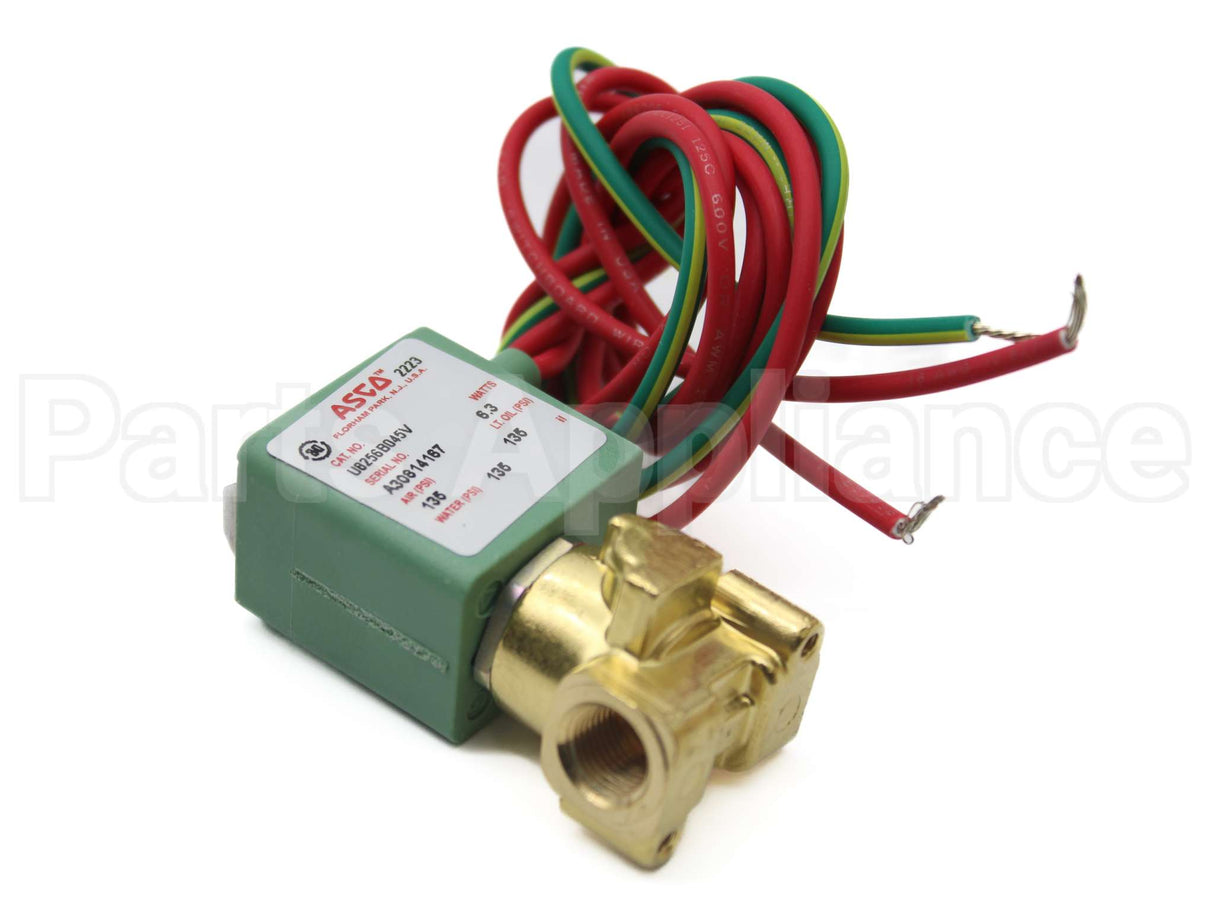 U8256B45V Asco 1/8" N/C 135#Air,80#Oil,126#Wt