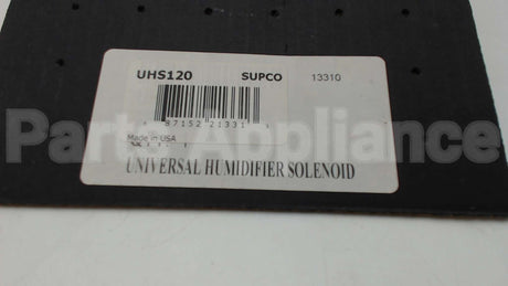UHS120 Supco 120V Universal Humidifier Vlve