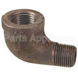 ULTR24376 Compatible Ultrafryer Elbow, 3/8"Male X 1/2"Fem Npt