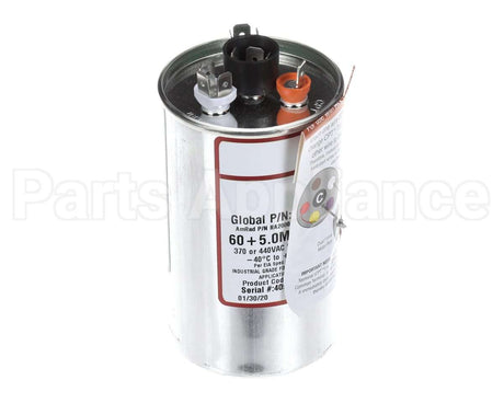 USA2220B Trane Capacitor; 60/5Mfd 370/440V Rnd Usa Made