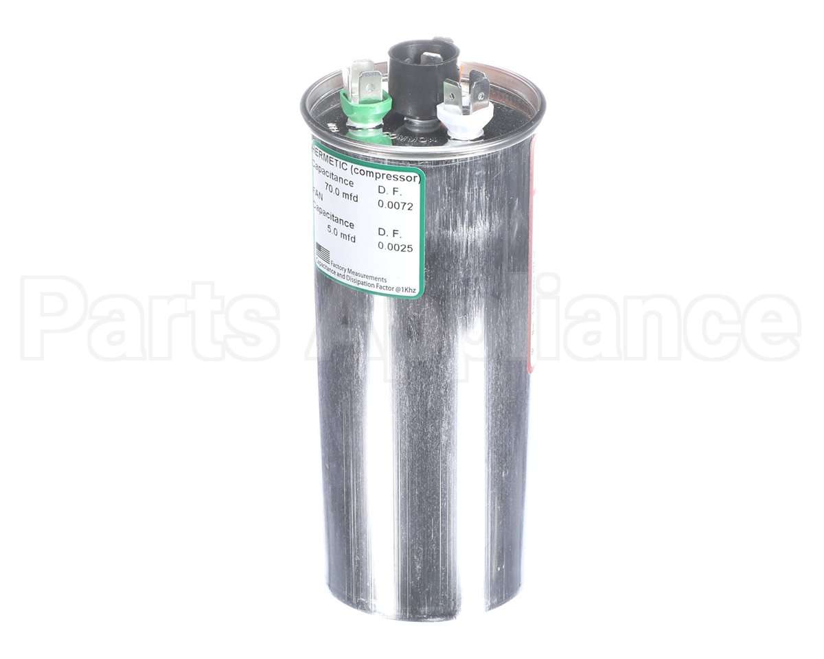 USA2221 Trane Capacitor; 70/5Mfd 370/440V Rnd Usa Made