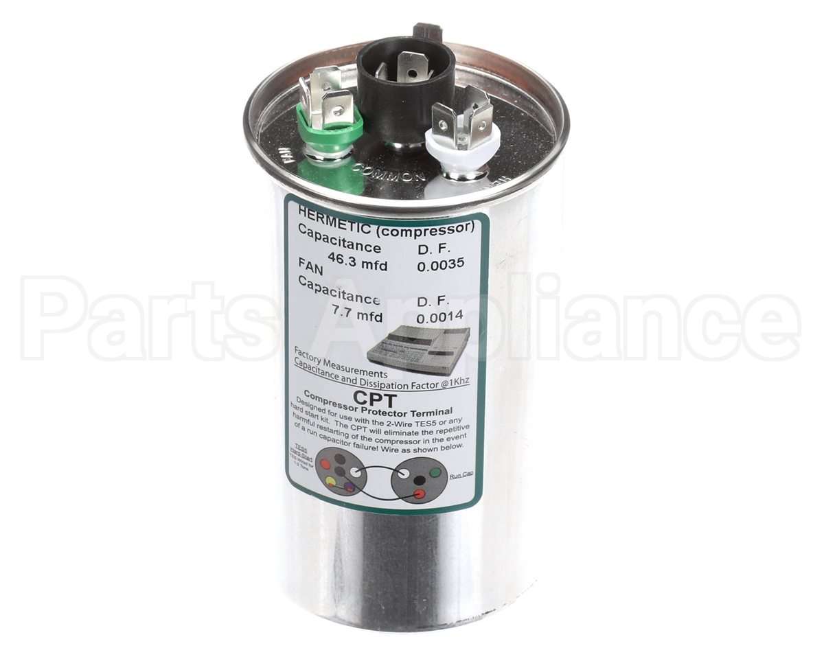 USA2233 Trane Capacitor; 45/7.5Mfd 370/440V Rd Usa Mad