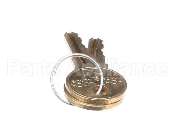 V288AL Grindmaster Cecilware Keys (2 Per Ring) For Cam Lock