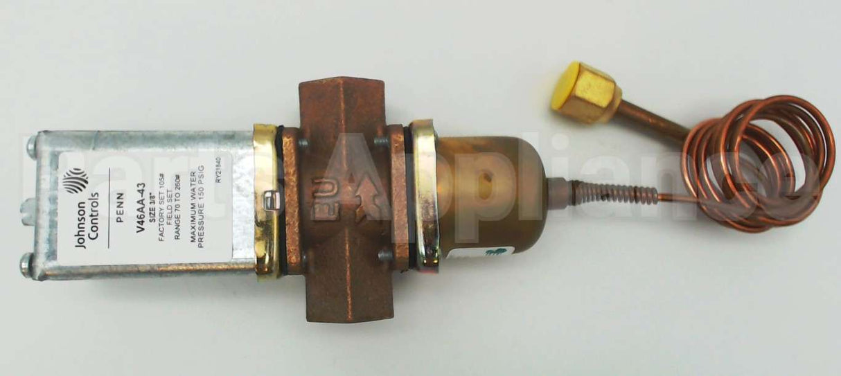 V46AA-43 Johnson Controls 3/8"Commercial Reg Valve