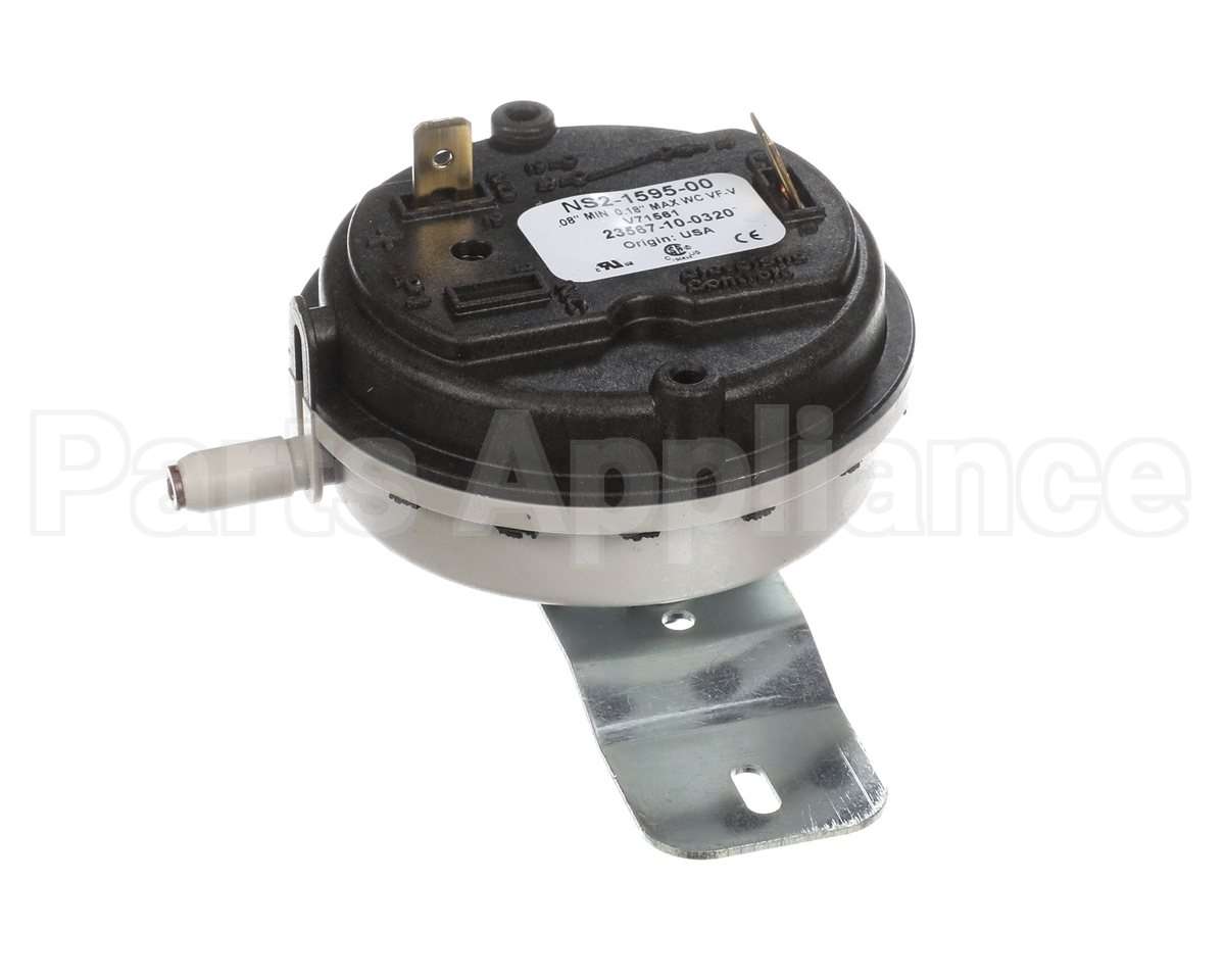 V71561 Aaon Pressure Switch .08"Min .18Max