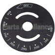 VH810069 Compatible Vulcan Dial Plate