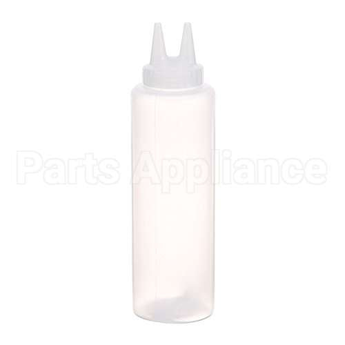 VOL2212-13 Compatible Vollrath Bottle, Squeeze, Twin Tip, 12Oz
