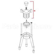 VOL2322 Compatible Vollrath Head (6 Section, W/Knob)