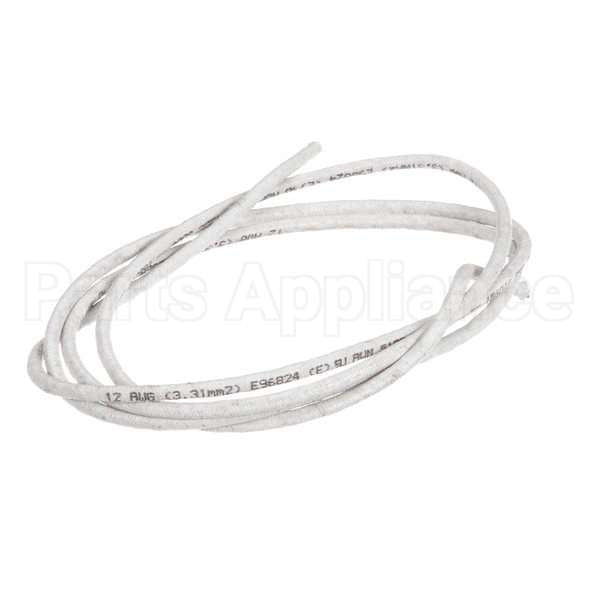 W0025 Compatible BKI Wire, #12 White Hi Temp Resis