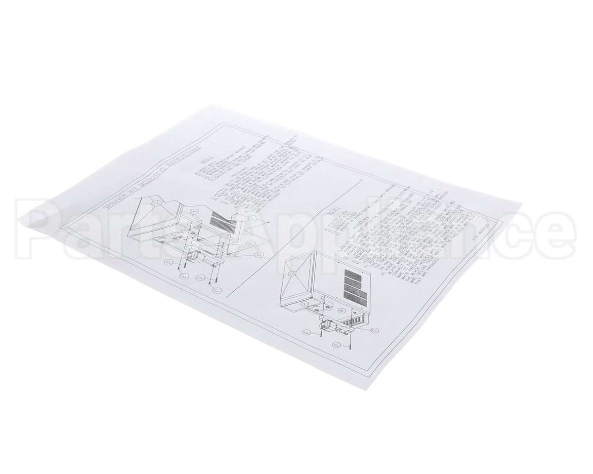 W0600120 Grindmaster Cecilware Instruction Sheet,Spinner Kit