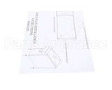 W0601020 Grindmaster Cecilware Installation Sheet,Hole Plug
