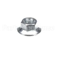W0611082 Compatible Grindmaster Nut, 5/16-18 Hx Serrated Flng Locking, G