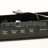 W10078116 Whirlpool Console Asm Serv Blk-Kud