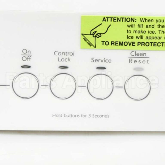 W10122775 Whirlpool Overlay-Control Box Ja
