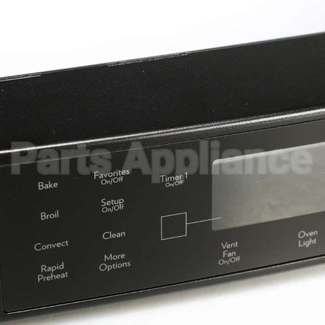 W10239347 Whirlpool Assy,Control Panel Black