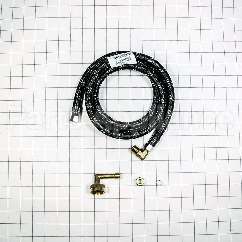 W10278635RP Whirlpool 6 Ft Braided Hose W 3/8