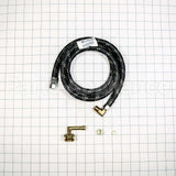 W10278635RP Whirlpool 6 Ft Braided Hose W 3/8