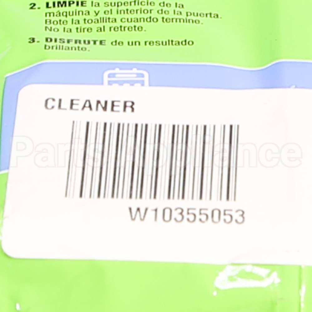 W10355053 Whirlpool Cleaner