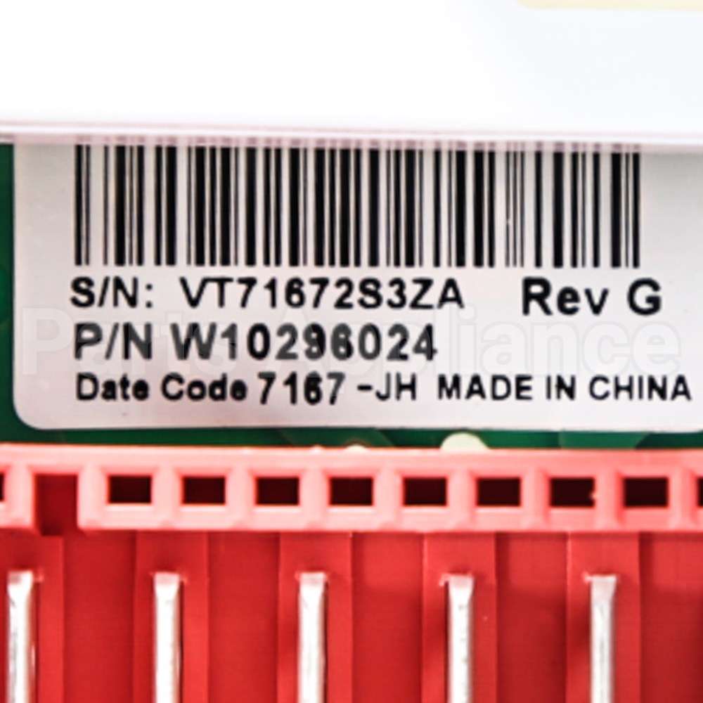 W10393490 Whirlpool Ccuasm Vmw Hy-120V Mvwc4
