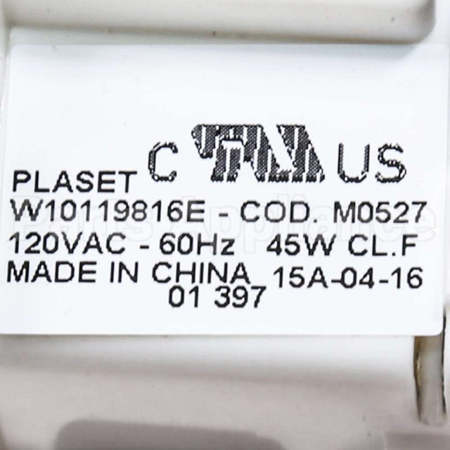 W10421247 Whirlpool Pump-Drain