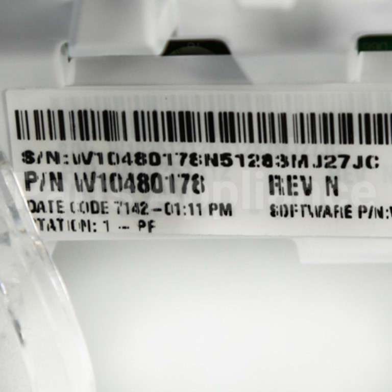 W10480178 Whirlpool Ccuasm Vmw Cl-120V, Mvwc