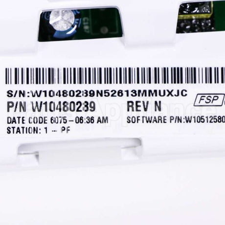 W10480289 Whirlpool Ccuasm, Vmw Cl 120V, Caw