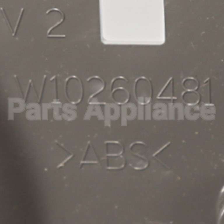 W10604642 Whirlpool Includes 1Brd W/Frame & Knob