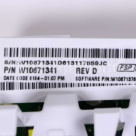 W10671341 Whirlpool Cntrl-Elec