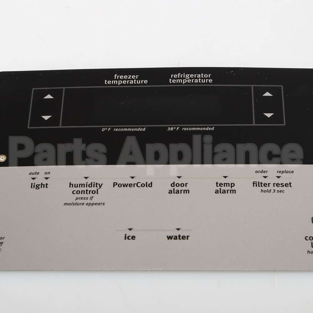 W10731568 Whirlpool Overlay
