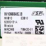 W10741603 Whirlpool Cntrl-Elec