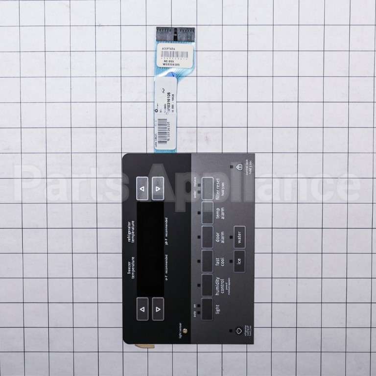 W10776981 Whirlpool Cntrl-Elec