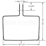 W10779716 Bake Element Compatible