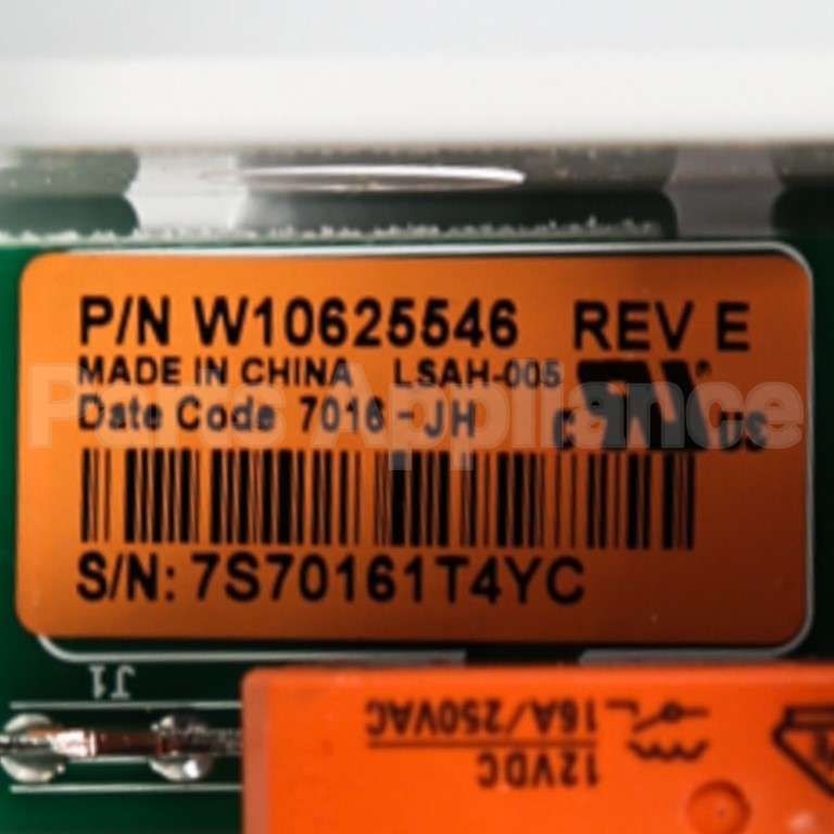 W10802463 Whirlpool Cntrl-Elec