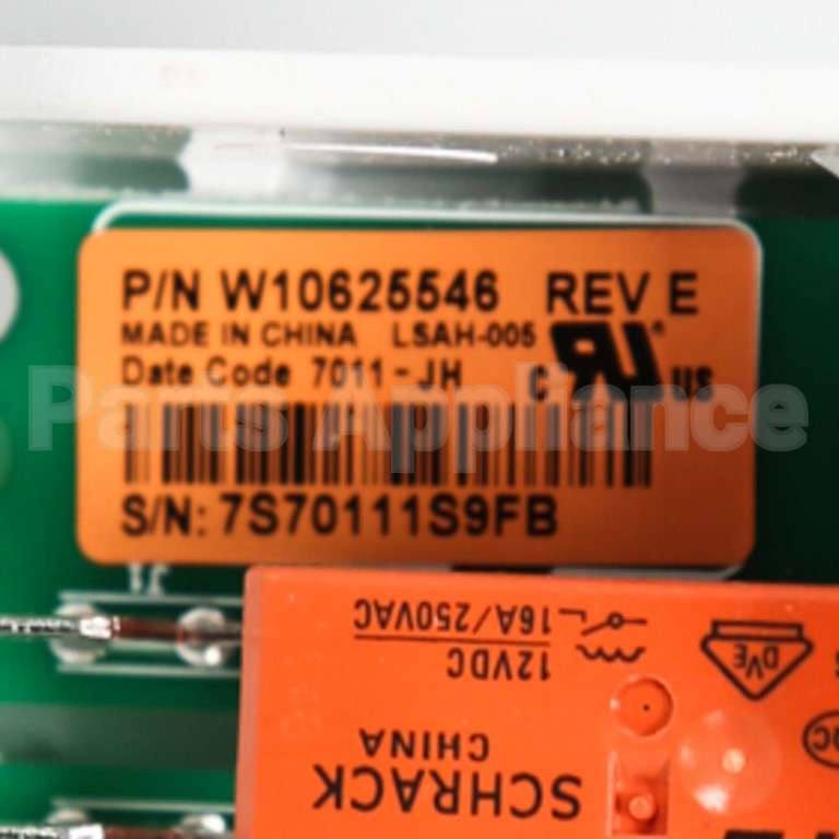 W10802464 Whirlpool Cntrl-Elec