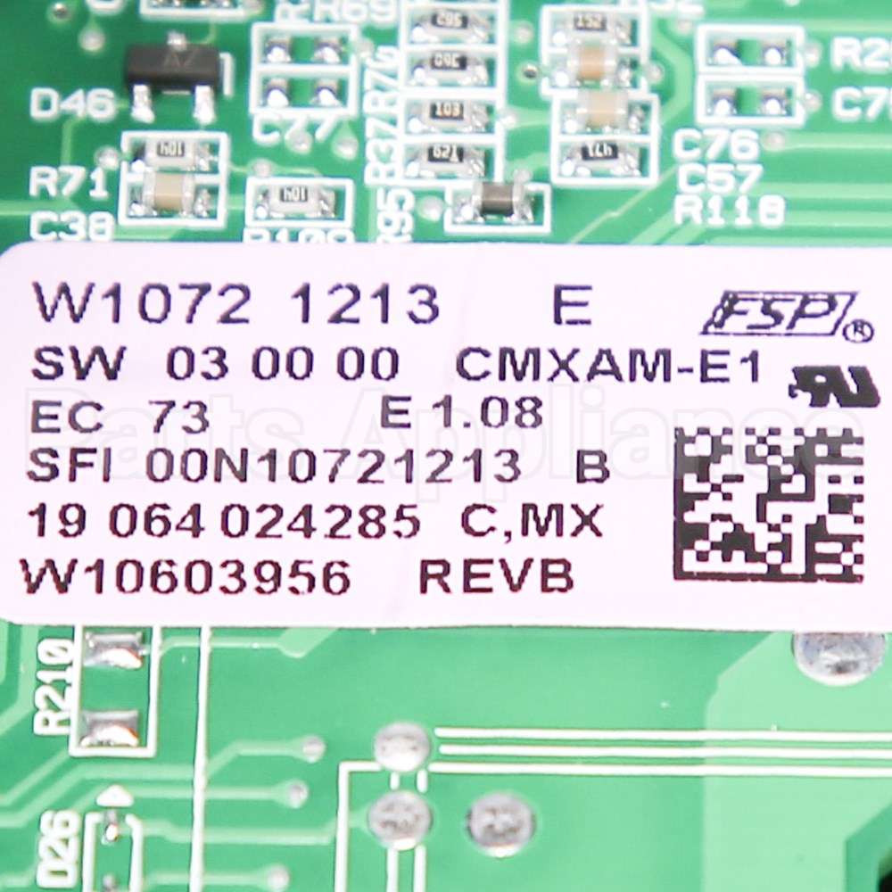 W10803994 Whirlpool Cntrl-Elec