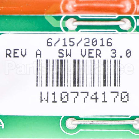 W10807590 Whirlpool Cntrl-Elec