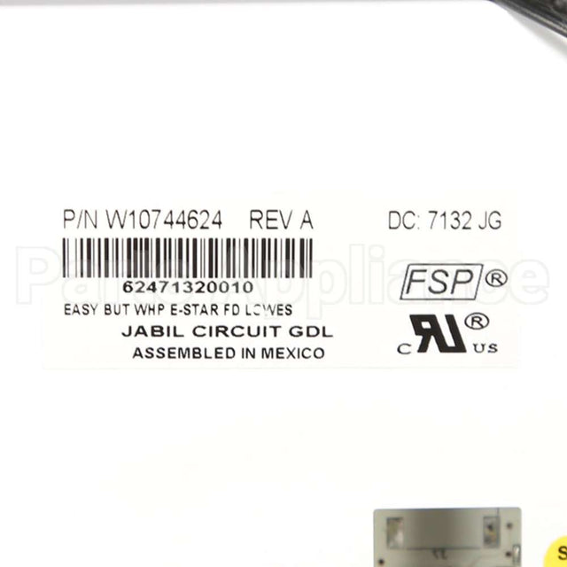 W10811881 Whirlpool Cntrl-Elec
