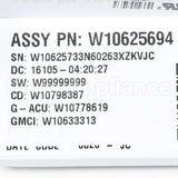 W10812420 Whirlpool Cntrl-Elec