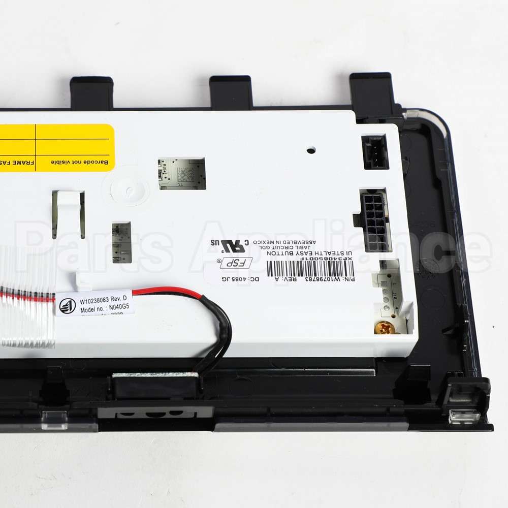 W10822639 Whirlpool Cntrl-Elec