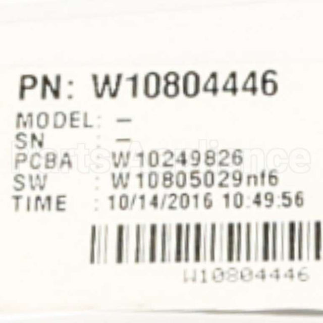 W10849080 Whirlpool Cntrl-Elec
