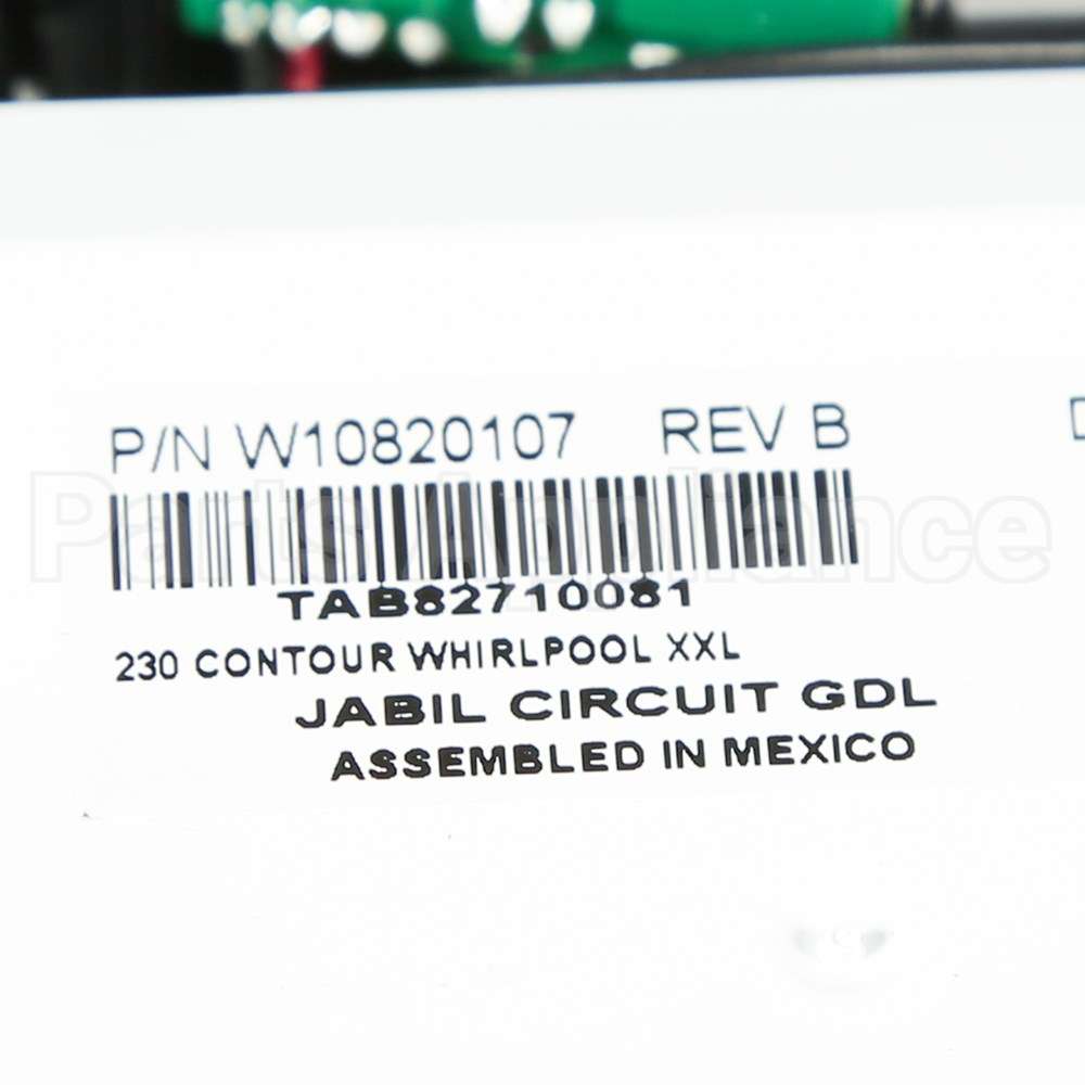 W10849460 Whirlpool Cntrl-Elec