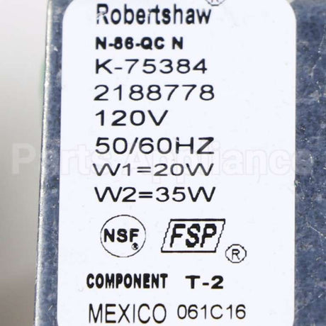 W10853654 Whirlpool Valve-Inlt